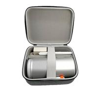 Gettimore Sac de rangement pour projecteur XGIMI MoGo 4 et Play6, étui de protection antichoc avec matériau EVA, 24 × 19 × 11 cm, compatible avec projecteur + accessoires, gris