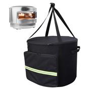 Gettimore Sac fourre-tout réfléchissant pour four à pizza Pi Prime - Matériau durable 600D avec surface déflectrice de chaleur - Noir