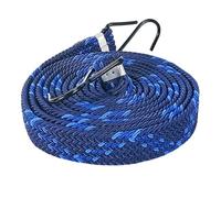 Gettimore Sangle élastique extra longue avec crochets, cordon élastique robuste pour vélo, moto, véhicule électrique, diable - 4 m, bleu