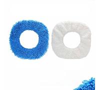 Gettimore Serpillère de rechange pour robot serpillère de 26 cm, chiffons en fibre absorbants ultra larges pour un nettoyage efficace humide et sec, design anti-poussière pour l'entretien des sols de