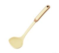 Gettimore Spatule en silicone avec poignée ergonomique, résistante à la chaleur, facile à nettoyer, spatule de 34 x 9,2 cm ou cuillère de 32,5 x 8,2 cm