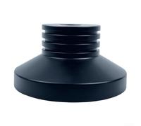 Gettimore Stabilisateur de disque en alliage d'aluminium pour phonographes de 17,8 cm 45 tr/min (noir)