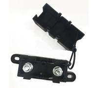 Gettimore Super porte-fusible pour systèmes automobiles et marins 12/24 V, 60 à 500 A avec goujons M8, compatible avec fusibles 100 A/125 A/200 A/300 A/350 A, boîte à fusibles plate robuste pour