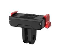 Gettimore Support à libération rapide à deux griffes pour DJI Osmo Nano, support de caméra d'action compact, support de fixation en ABS noir pour un tournage stable