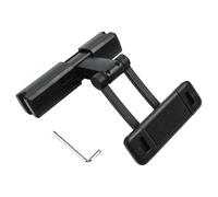 Gettimore Support arrière de voiture pour appuie-tête de siège, tablette 4,7 C12,3", rétractable et rotatif à 360°, design pliable noir