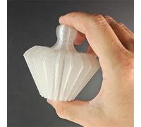 Gettimore Support de forme de filtre à café pour filtres en papier origami 20 nervures design petg construction blanc 75 x 75 x 70 mm