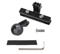 Gettimore Support de montage en alliage d'aluminium pour vélo avec adaptateur d'extension pour feu arrière Magicshine RN120, convient aux rails de selle de 7 x 7 mm à 7 x 10 mm, avec clé hexagonale et