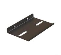 Gettimore Support de rangement réglable pour tronçonneuse et lame de scie sauteuse avec support horizontal compact pour fer à repasser atelier ou garage Noir 15 x 9,5 cm