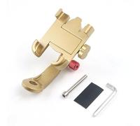 Gettimore Support de téléphone pour vélo - En alliage d'aluminium - Pour smartphones de 4,7 à 7" - Avec boulon