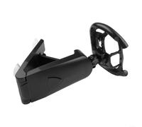 Gettimore Support de volant sécurisé pour manettes PS5, support à ventouse pour jeux de course, support de jeu en ABS, 23 x 13 x 10 cm, noir