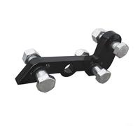 Gettimore Support métallique en forme de L pour pouces hydrauliques à 3 trous pour excavatrices AGT Partie de site avec 3 boulons