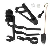 Gettimore Support mural pour pneu de secours pour remorque, support de roue en acier avec plaque fixe de 6,1 cm, pour la plupart des pneus de secours