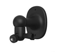 Gettimore Support mural réglable à 360° pour caméra Ring -Up Cam et Outdoor Cam Plus, support de sécurité ABS résistant aux intempéries, noir