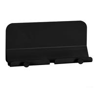 Gettimore Support mural réglable pour téléphone avec crochets de suspension pour clés - Support multi-angle pour tablette iPad pour Samsung - Design étanche pour salle de bain 14 x 3 x 7 cm (noir)