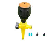 Gettimore Système d'arrosage automatique avec arroseur rotatif réglable pour pelouse, jardin et serre, dispositif d'arrosage pour une irrigation efficace