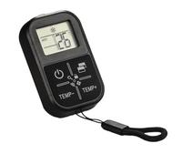 Gettimore Télécommande de rechange pour climatiseur en anglais, communication infrarouge et RF, design ergonomique avec matériau ABS, mémoire de mise hors tension, compatible avec plusieurs unités AC