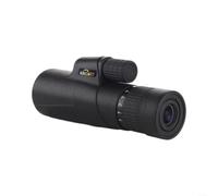 Gettimore Télescope monoculaire portable 6-18 x 42, optique HD BK7 pour observation des oiseaux et concerts sportifs, pour télescope d'observation compact et portable avec étui