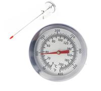 Gettimore Thermomètre en acier inoxydable pour viande, volaille, aliments avec écran LCD, sonde de cuisson de -50 à 300 degrés, pour barbecue, four, rôti, dinde, sonde de 20 cm