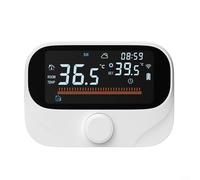 Gettimore Thermostat d'ambiance programmable sans fil, chaudière RF pour Tuya Smart App Digital Smart Température avec capteur de sol Sonde pour système de chauffage de l'eau (WiTH3-WIFI)