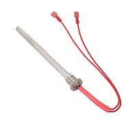 Gettimore Tige chauffante pour cheminée électrique 350 W 220 V pour poêle à granulés NEMAXX P6/P9/P12 10 mm x 170 mm en acier inoxydable