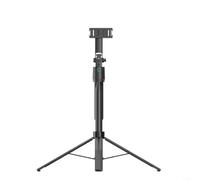 Gettimore Trépied à 360° pour suivi automatique du visage, stabilisateur avec télécommande et contrôle gestuel, pour selfie de voyage compact pour vidéo iPhone