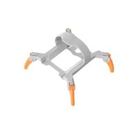 Gettimore Trépied de levage pour DJI Mini 4 Pro avec stabilité améliorée, train d'atterrissage pliable en PC + silicone, 10 x 11 x 3 cm, gris, orange