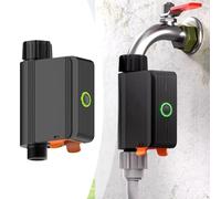 Gettimore Vanne d'eau intelligente pour Zigbee 3.0 avec indice IP55, automatisation de l'arroseur et minuterie d'irrigation pour pelouse jardin