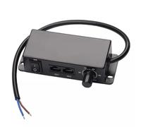 Gettimore Variateur d'intensité 0-10 V - Pilotes LED - Bouton marche/arrêt rotatif - Synchronisation série - Croissance des plantes, rail, panneaux et plafonniers - Noir