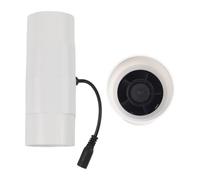 Gettimore Ventilateur d'échappement 12 V pour chauffage de salle de bain, ventilateur de circulation d'air silencieux 12 W avec faible bruit de 53 dB, moteur sans balais, boîtier en plastique