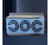 Gettimore Ventilateur d'échappement de voiture à énergie solaire avec double moteur pour ventilation des vitres avant et arrière, compatible avec la plupart des voitures, camions, camionnettes, SUV