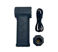 Gettimore Ventilateur turbojet industriel 130 000 tr/min avec flux d'air de 52 m/s, moteur sans balais, turbine en métal CNC, régulation à trois vitesses, design portable sans fil avec batterie de