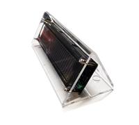 Gettimore VFD Analyseur de spectre musical avec processeur STM32F103, 10 modes d'affichage, entrée audio et micro MEMS, alimentation 5 V de type C, noir