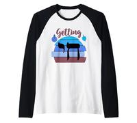 Getting Chai High Humour Juif Hanoukka Humour Hanoukka Manche Raglan
