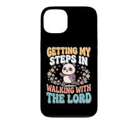 Getting My Steps in Walking with The Lord Coque pour iPhone 13