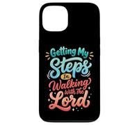 Getting My Steps in Walking with The Lord Coque pour iPhone 13