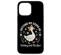 Getting My Steps in Walking with The Lord Coque pour iPhone 13 Pro Max