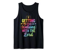 Getting My Steps in Walking with The Lord Débardeur