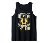 Getting My Steps in Walking with The Lord Débardeur
