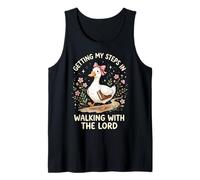 Getting My Steps in Walking with The Lord Débardeur