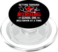 Getting Through Nursing School One Nurse PopSockets PopGrip pour MagSafe