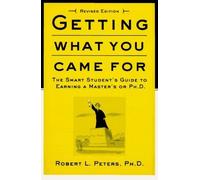 Getting What You Came for Robert L. Peters (Auteur)