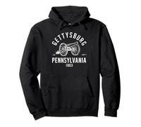 Gettysburg Pennsylvanie 1863 Histoire Civile de la Guerre des Champs de Bataille Sweat à Capuche
