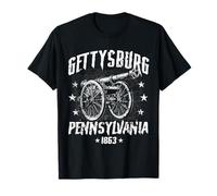 Gettysburg Pennsylvanie 1863 Histoire Civile de la Guerre du Champ de Bataille T-Shirt