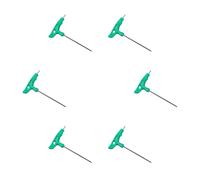 GetUniversal Clé hexagonale avec poignée en T 2/2,5/3/4/5/6/8/10 mm Extrémité plate parfaite pour un usage professionnel