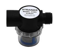 getuse 1 passoire 1/2" pour pompe à eau douce marine | Filtre en ligne | 51S01 Raccord pour pompes à membrane série 33/34/42/44/51/54