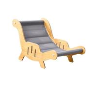 getuse Chaise hamac pour chat avec tapis de gel rafraîchissant - Grattoir et chaise longue portable en carton pour chats d'intérieur lapins petits chiens