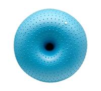 getuse Donut Ballon d'exercice de stabilité pour entraînement de base, yoga, pilates et exercices d'équilibre en salle de gym, bureau ou salle de classe, 55 cm - Bleu