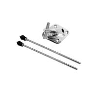 getuse Ensemble de pieds et de siège universels pour batteur en métal de 36,5 cm - Support réglable pour tambour au sol et rack