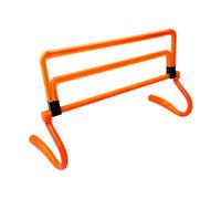 getuse Haie d'entraînement d'agilité et de vitesse, pliable, amovible, réglable en hauteur pour athlétisme, basket-ball, football, équipement d'entraînement d'obstacles, orange