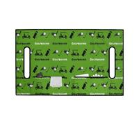 getuse Housse de siège de voiturette de golf avec poches de rangement, réutilisable, lavable et respirante en polyester pour terrains de sports de plein air, 133 x 82 cm, style A